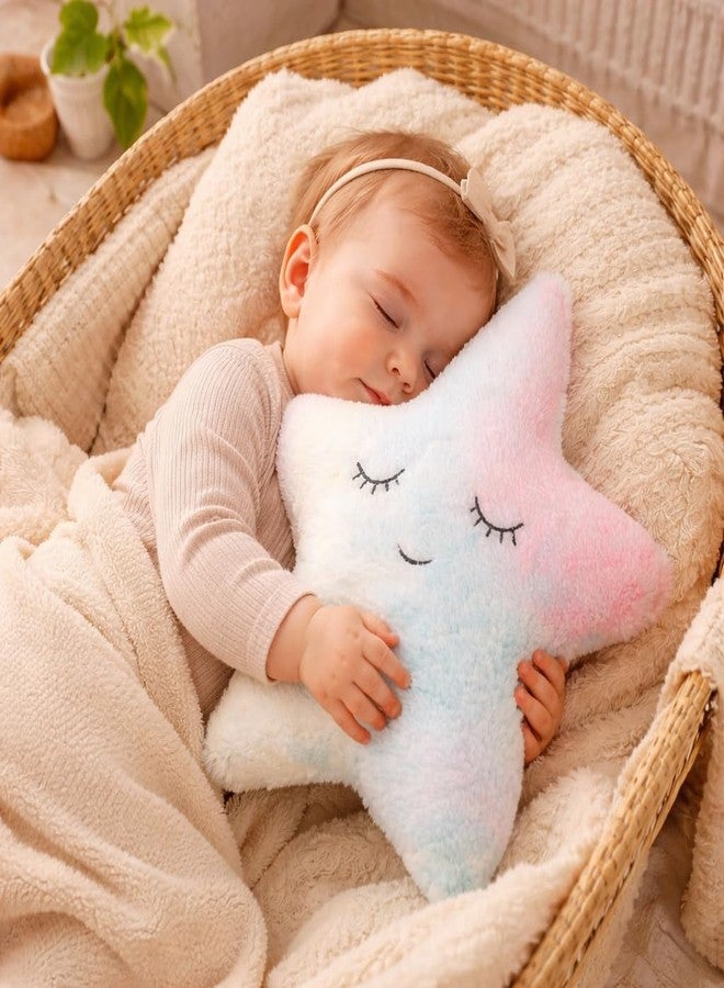 Humpy Hare Soft Plush Star Pillow Toy | Stuffed Cushion for Kids, Babies & Children | Cute & Cozy Nursery Cot Pillow | Fluffy & Huggable Plush Toy for Boys & Girls, Pack of 1 - Image 4
